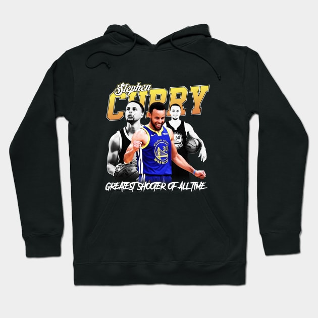 Steph Curry Nba Player Hoodie by Pittih